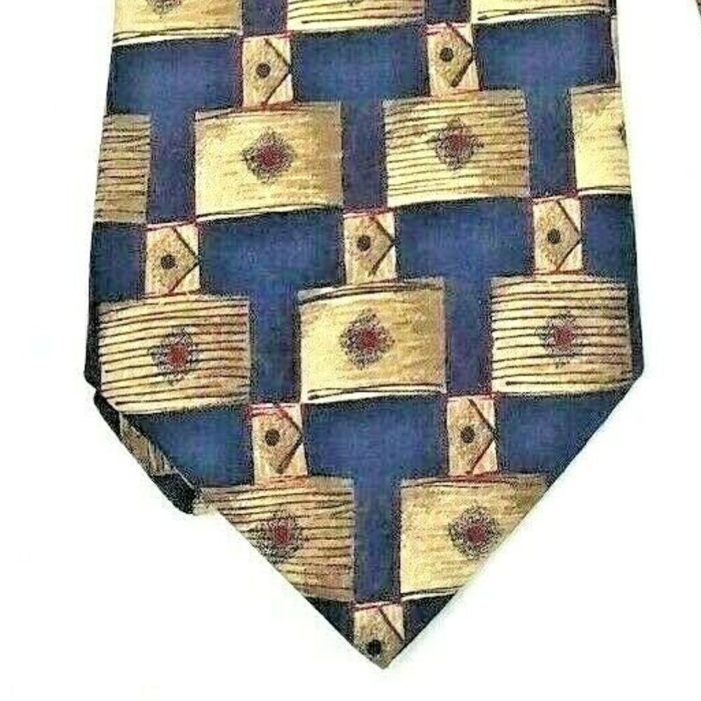 Today's Man Dress Suit Neck Tie 100% Silk Novelty